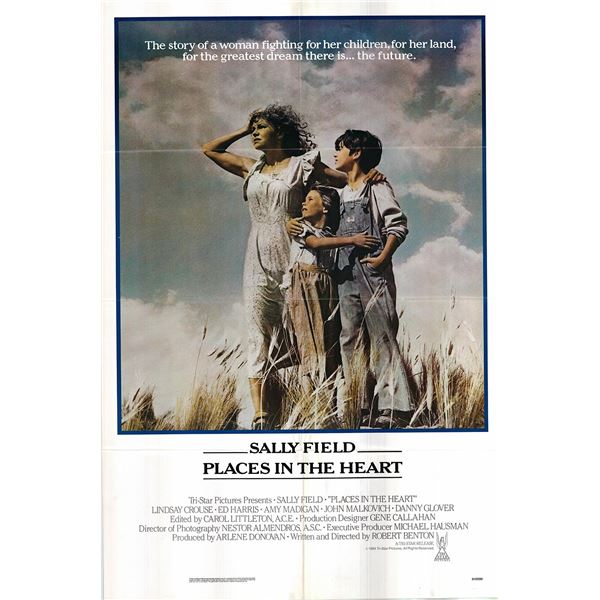 Places in the Heart original 1984 vintage one sheet movie poster