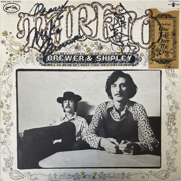 Brewer & Shipley Tarkio signed album