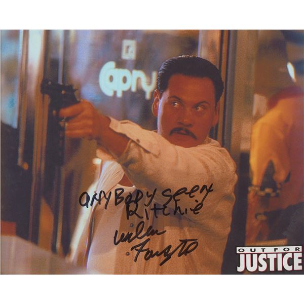 Out For Justice signed movie photo