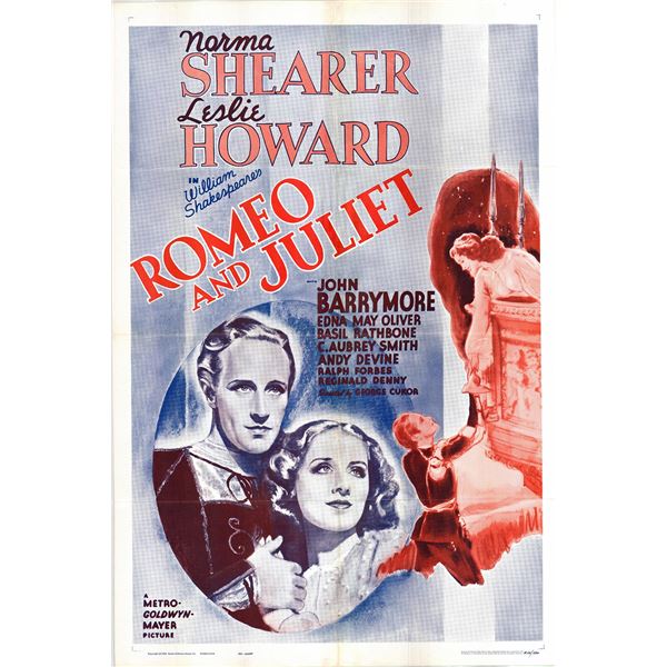 Romeo and Juliet original 1962R vintage one sheet movie poster