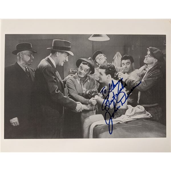 John Duncan signed photo