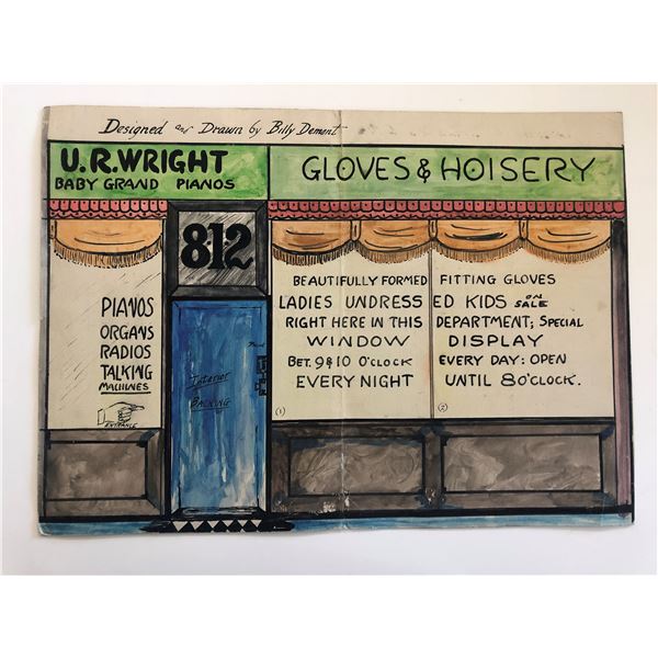 Billy Demont Original Hand Drawn Art