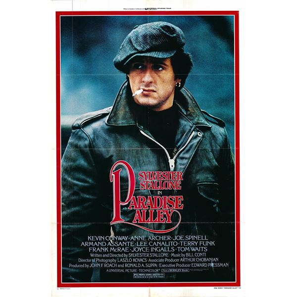 Paradise Alley original 1978 vintage one sheet movie poster