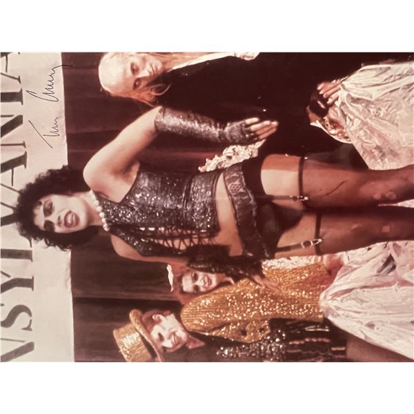 Rocky Horror Picture Show Tim Curry signed photo. GFA authenticated
