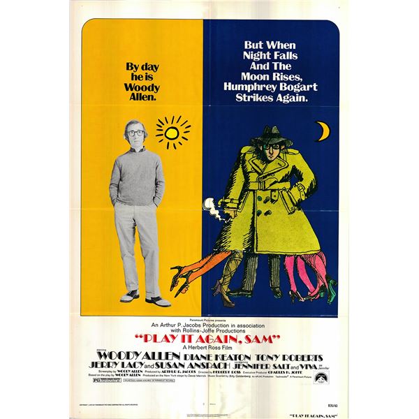 Play it Again Sam original 1976R vintage one sheet movie poster