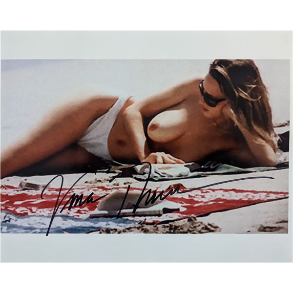 Uma Thurman signed photo