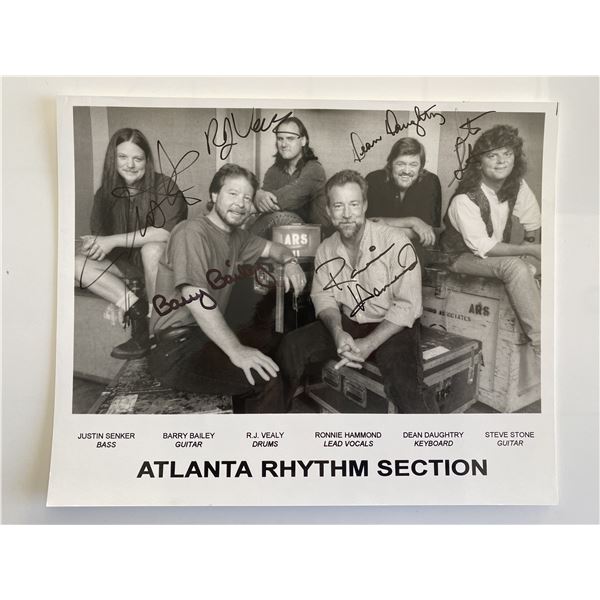 Atlanta Rhythm Section signed band photo