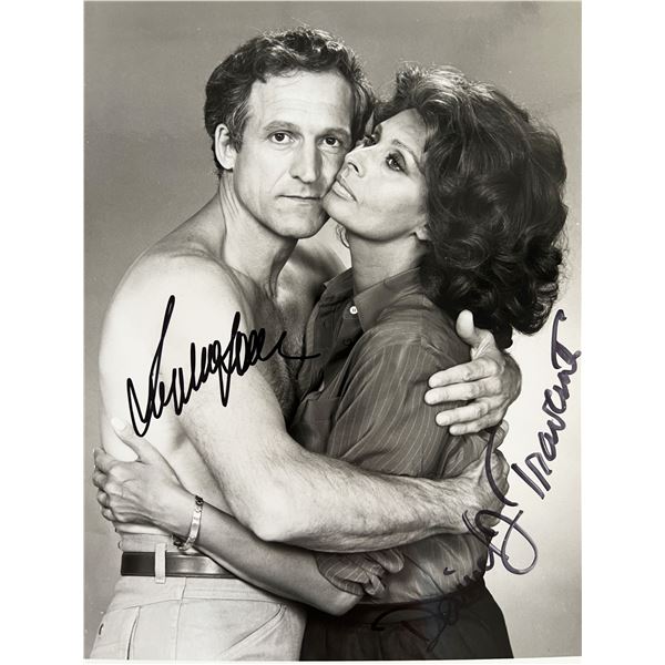 Sophia Loren and Daniel J. Travanti signed photo