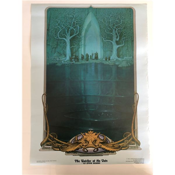 Lord of the Rings The Watcher at the Gate - Original Vintage Art Print no. 5 - 1976