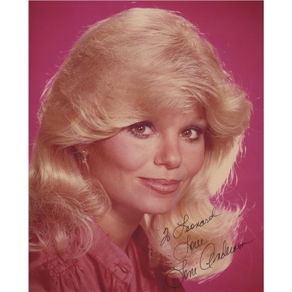 Loni Anderson signed photo