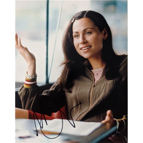 Minnie Driver signed photo