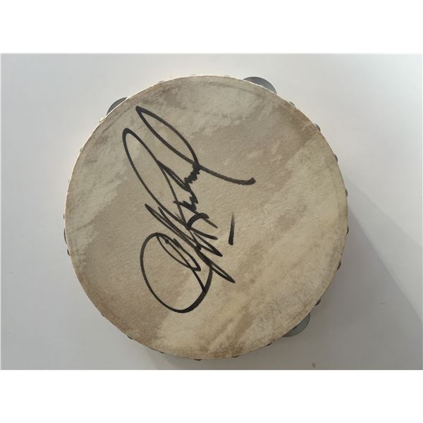 Cliff Richard signed Tambourine