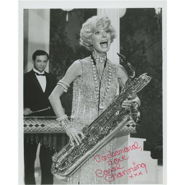 Carol Channing signed photo