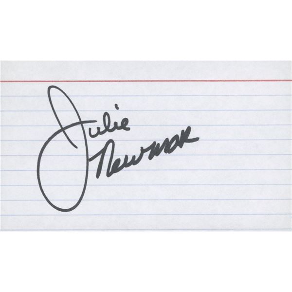 Julie Newmar original signature
