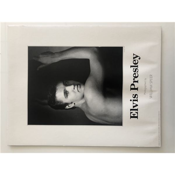 Elvis Presley by William Speer Poster (Elvis Presley Enterprises, 1987)