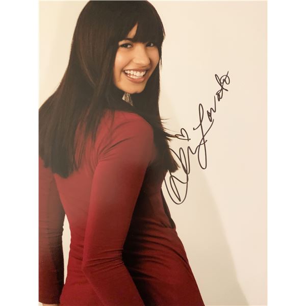Demi Lovato signed photo