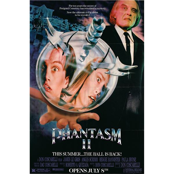 Phantasm II original 1983 vintage one sheet movie poster