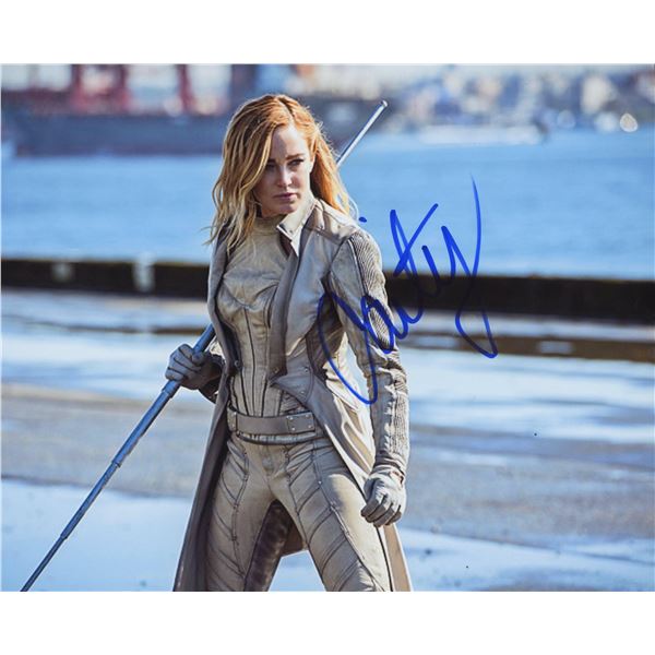 Caity Lotz signed photo