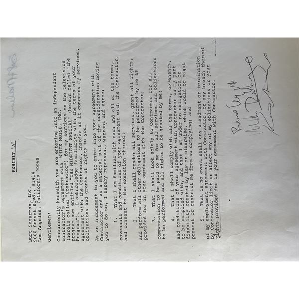 Soft Machine signed contract