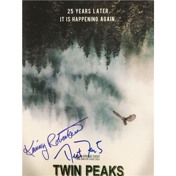Twin Peaks signed photo
