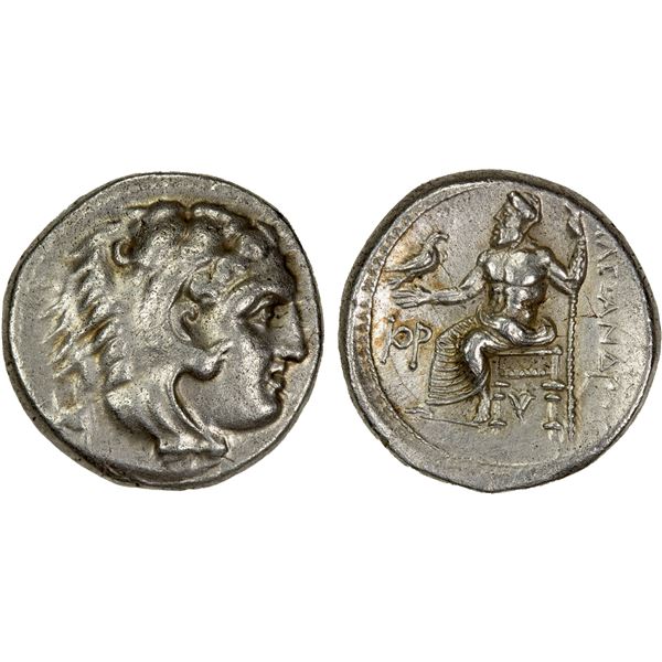 MACEDONIAN KINGDOM: Alexander III 'The Great', 336-323 BC, AR drachm (4.26g), Sardes, ca. 334-323 BC