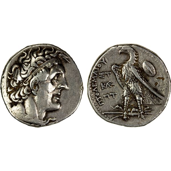 PTOLEMAIC: Ptolemy II Philadelphos, 285-246 BC, AR tetradrachm (14.21g), uncertain Cypriot mint, ca.