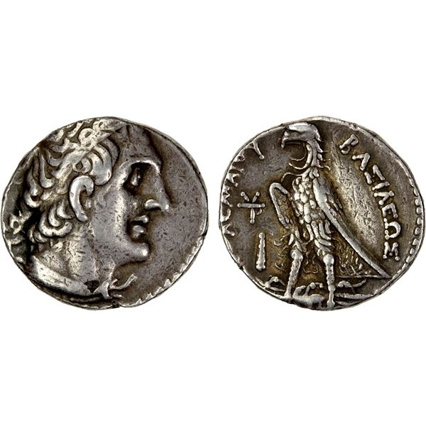 PTOLEMAIC: Ptolemy II Philadelphos, 285-246 BC, AR tetradrachm (14.19g), Tyre, ca. 274 BC, VF