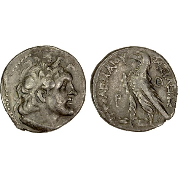 PTOLEMAIC: Ptolemy VI Philometor, 163-145 BC, AR didrachm (6.50g), uncertain Cypriot mint, year 109