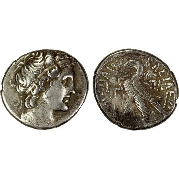 PTOLEMAIC: Kleopatra VII Thea Neotera, 51-30 BC, AR tetradrachm (13.71g), Alexandria, year 13 (40/39