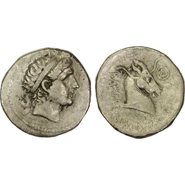 SELEUKID KINGDOM: Antiochos I Soter, 281-261 BC, AR drachm (3.68g), Aï Khanoum, ca. 280-271 BC, VF