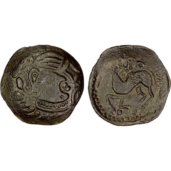 CELTIC: Transylvania, BI tetradrachm (7.23g), 1st century BC, VF-EF