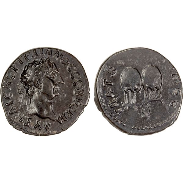 ROMAN PROVINCIAL: LYCIA: Lycian League: Trajan, 98-117, AR drachm (2.65g), 98-99 AD, VF