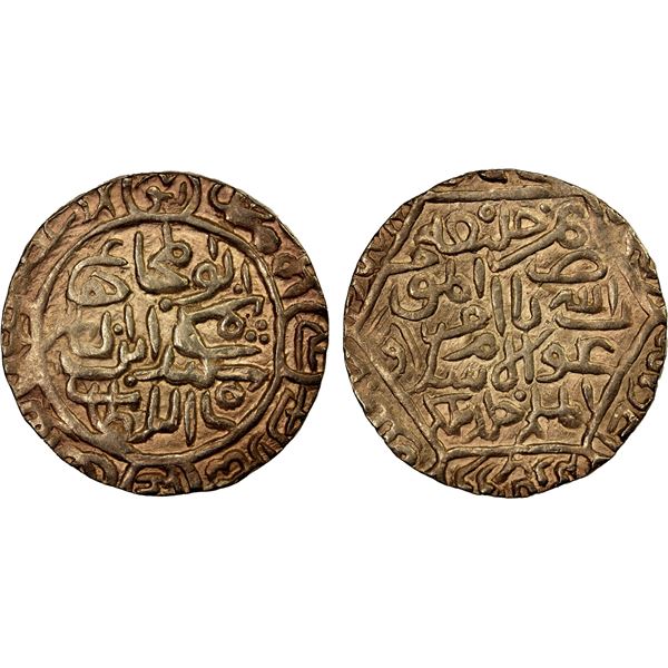 BENGAL: Sikandar b. Ilyas, 1357-1389, AR tanka (10.75g), Balda Firuzabad, AH782, VF-EF