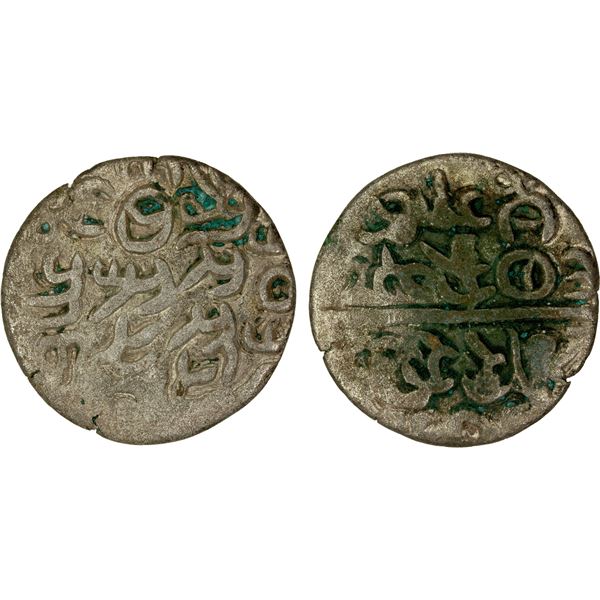ARAKAN: Sanda Thudhamma, 1652-1684, AR tanka (8.59g), BE1014, F-VF