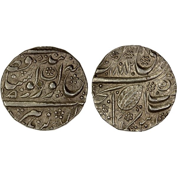 SIKH EMPIRE: AR rupee (11.17g), Amritsar, VS1882, EF-AU