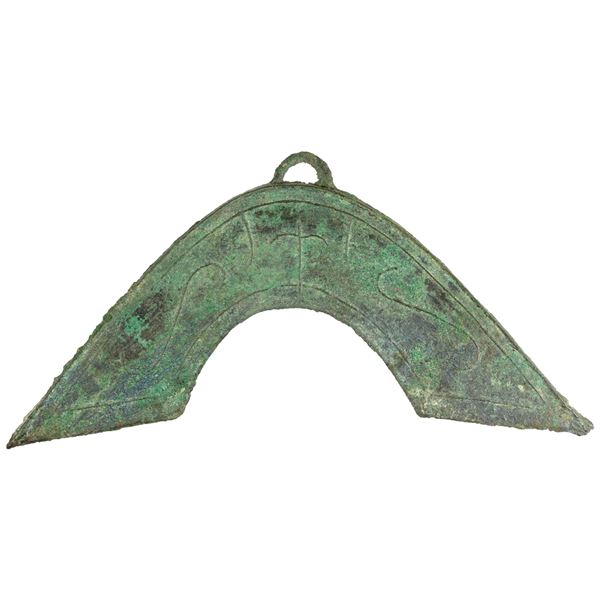 WARRING STATES: Ba & Shu State, 300-225 BC, AE bridge money (13.45g), EF