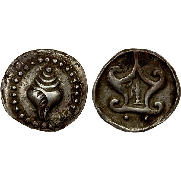 BURMA: Hamsavati, AR unit (9.29g), 5th century, choice EF