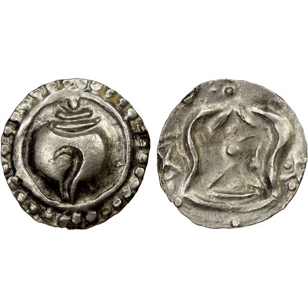BURMA: Kyaikkatha, AR unit (9.22g), ca, 8th/9th century, choice EF