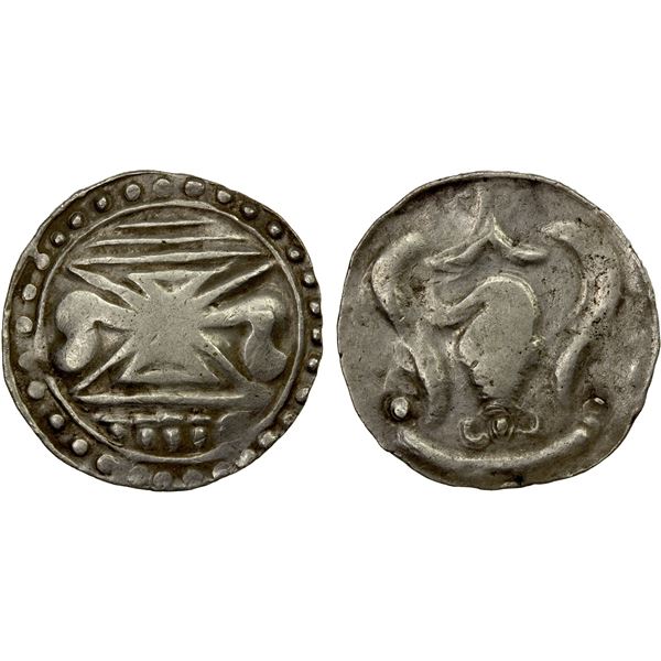 BURMA: Srikshetra, AR unit (11.2g), 1st half of 5th century, VF-EF