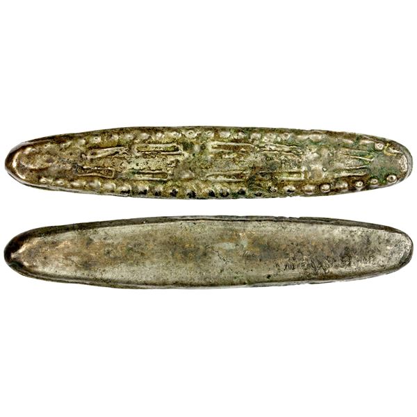 LAOS: Lanchang (Lan Xang), AR tamlung (68.87g), ca. 16th century, VF