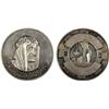 Image 1 : SAUDI ARABIA: Faisal b. 'Abd al-'Aziz, 1964-1975, oxidized AR medal (51.95g), ND, AU