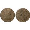 Image 1 : FRANCE: Louis XVI, 1774-1790, AE 2 sols, 1793/L'AN 5-BB, EF