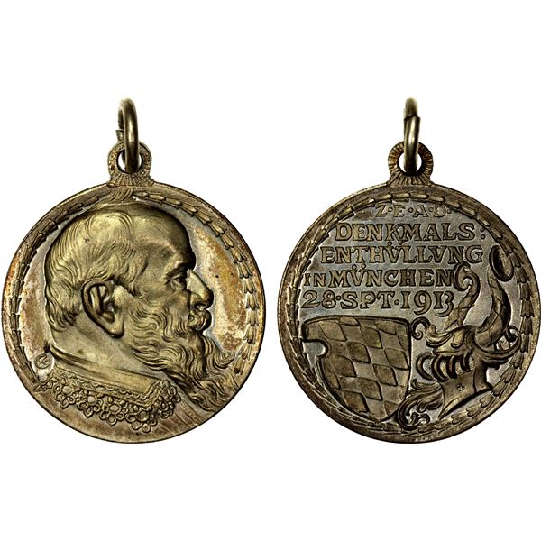 BAVARIA: AR medalete, 1913, Unc