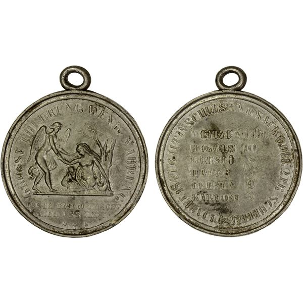 SILESIA: medal (20.87g), 1847, EF