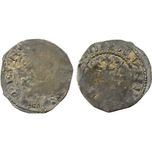 ENGLAND: Henry I, 1100-1135, AR penny (1.45g), London, ND (ca, 1125-35), EF