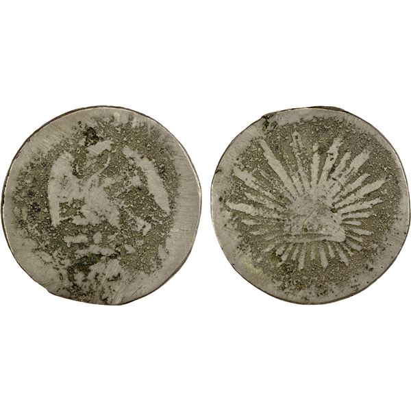 MEXICO: Sinaloa, AR peso (27.63g), ND, VF