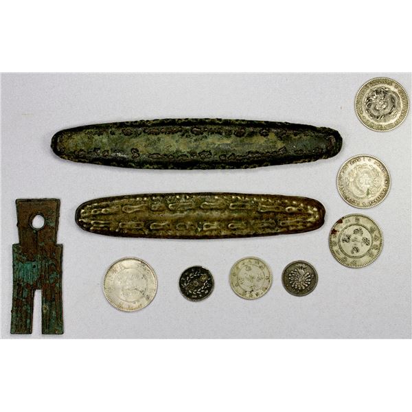 WORLDWIDE: Asia, LOT of 10 coins