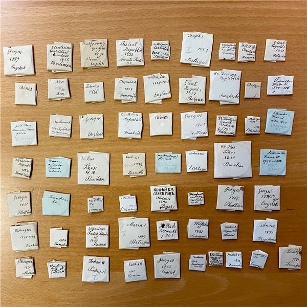 WORLDWIDE: Various, LOT of 61 coins