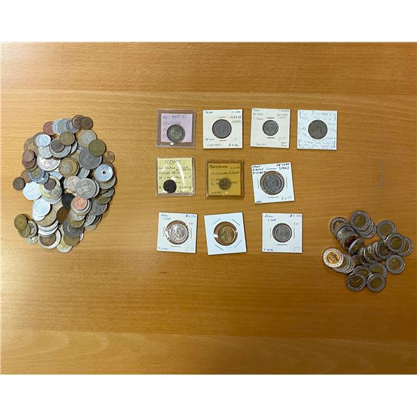 WORLDWIDE: Various, LOT of 150 coins