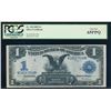1899 $1 Black Eagle Silver Certificate PCGS 65PPQ
